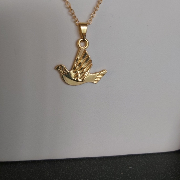 2 for 20$: Dove Pendant with Chain - Picture 3 of 3